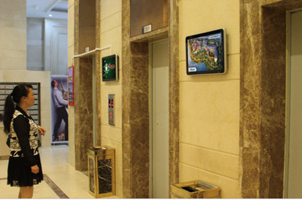 电梯间电视机用AG玻璃